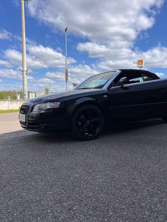 Gebraucht Audi A4 Cabriolet 163 PS (119 kW) 2008 Schwarz Cabrio