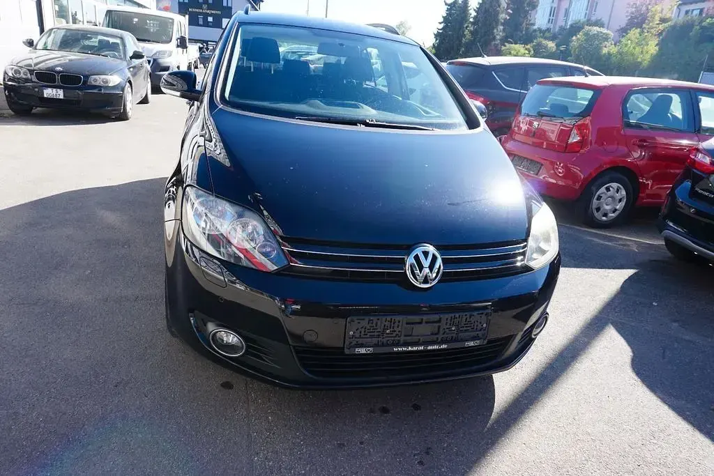 Gebraucht VW Golf Plus Cross Comfortline 122 PS (89 kW) 2009 Schwarz Van / Kleinbus