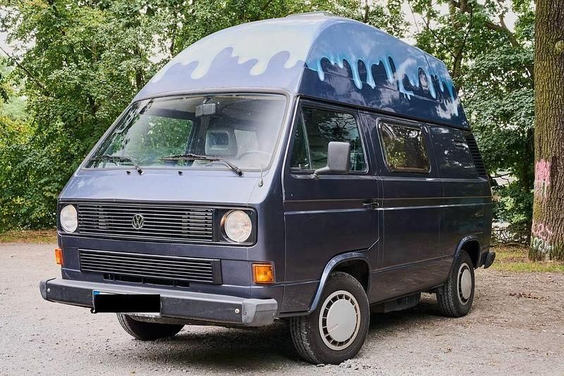 Blau Gebraucht 1990 VW T3 Van | 13.900 € - Bild 1/4