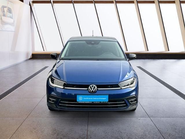Gebraucht VW Polo Style 95 PS (69 kW) 2021 Blau Kleinwagen