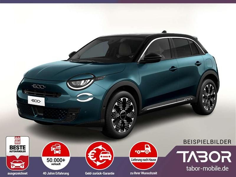 Mare grün metallic / dach schw Neu 2025 Fiat 600 La Prima SUV | 26.020 € (Guter Preis) - Bild 1/4