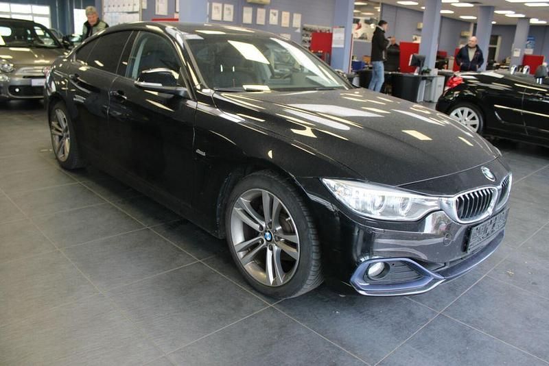 Schwarz Gebraucht 2016 BMW 420 Gran Coupé Sport Line Coupé | 16.980 € (Fairer Preis) - Bild 1/4