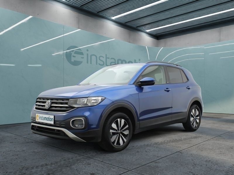Gebraucht VW T-Cross Move 110 PS (80 kW) 2024 Blau SUV