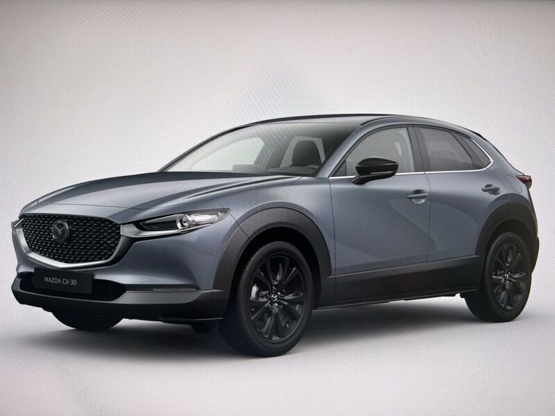 Machine gray Neu 2025 Mazda CX-30 Homura-Line SUV | 30.480 € - Bild 1/4