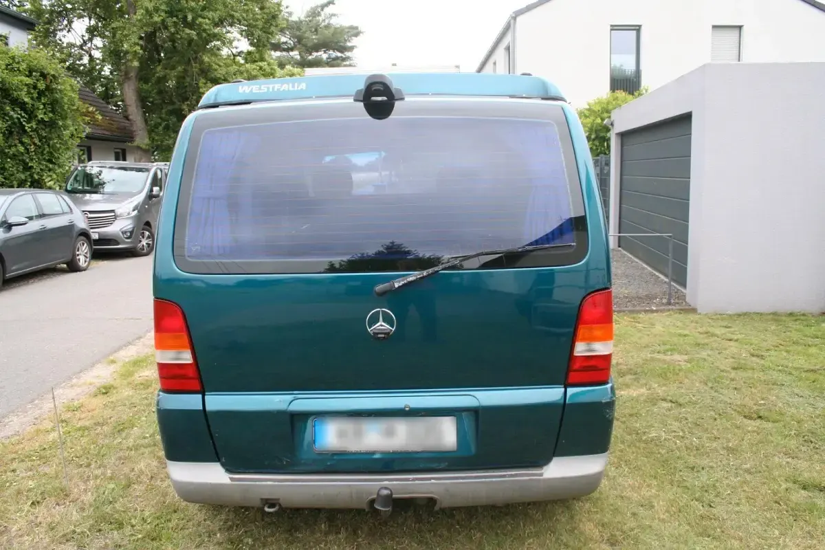 Gebraucht Mercedes Vito Marco Polo 143 PS (105 kW) 1998 Blau Van