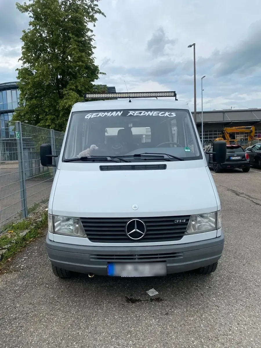 Begagnad Mercedes Sprinter 1999 Vit Van