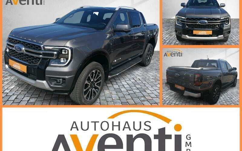 Grau Neu 2025 Ford Ranger Platinum Abholung | 57.839 € (Superpreis) - Bild 1/4