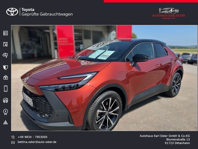 Oxide bronze/ dach schwaz Gebraucht 2025 Toyota C-HR SUV | 41.300 € - Bild 1/4