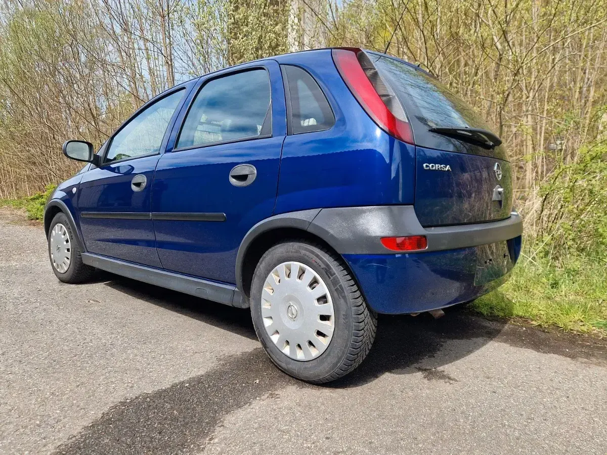 Gebraucht Opel Corsa Njoy 75 PS (55 kW) 2003 Blau Kleinwagen