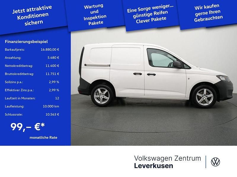 Gebraucht VW Caddy 102 PS (75 kW) 2022 Candy weiss Van / Kleinbus