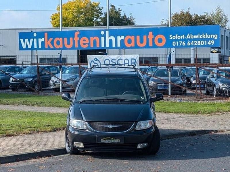 Schwarz Gebraucht 2002 Chrysler Grand Voyager Van / Kleinbus | 1.699 € (Superpreis) - Bild 1/4