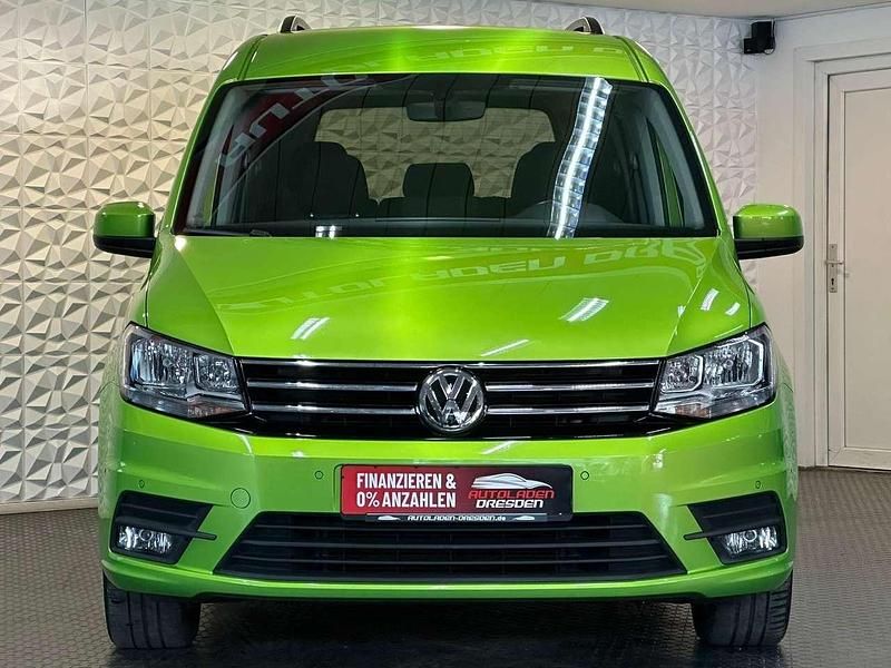 Gebraucht VW Caddy Comfortline 150 PS (110 kW) 2016 Viperngrün metallic Van / Kleinbus