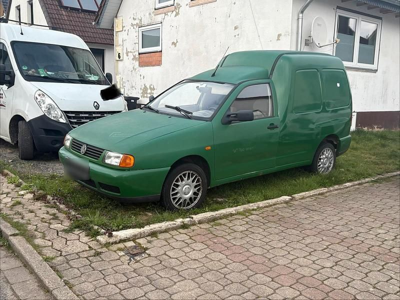 Gebraucht VW Caddy 90 PS (66 kW) 1998 Grün Van / Kleinbus