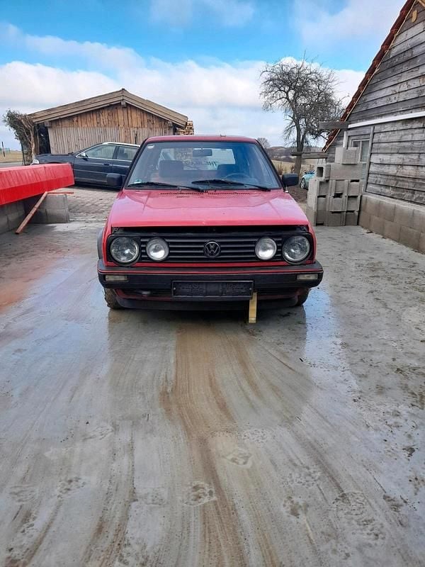 Gebraucht VW Golf II 55 PS (40 kW) 1991 Rot Kleinwagen