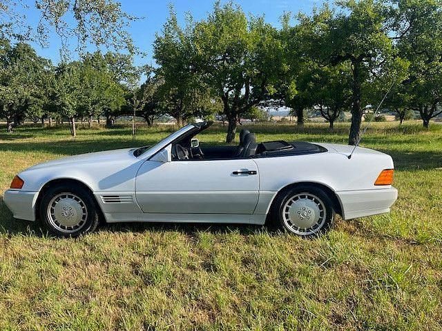 Gebraucht Mercedes SL300 231 PS (169 kW) 1990 Weiß Cabrio
