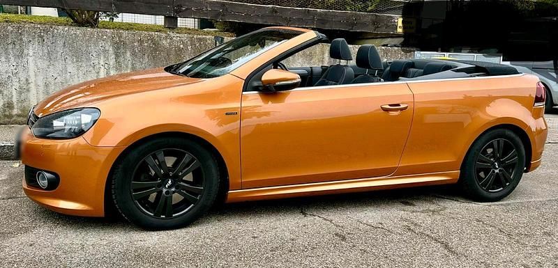Gebraucht VW Golf Cabriolet LOUNGE 150 PS (110 kW) 2016 Orange Cabrio