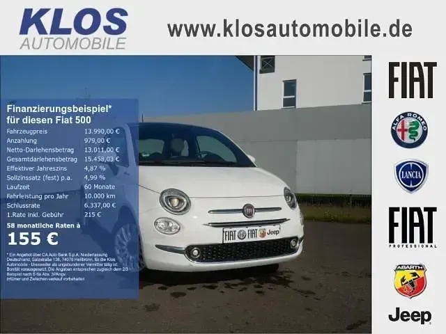 Occasion Fiat 500 Dolcevita 69 ch (50 kW) 2022 Citadine