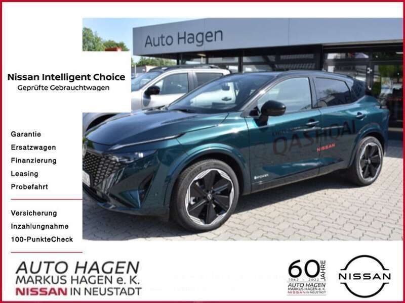 Ocean deep/black Gebraucht 2025 Nissan Qashqai SUV | 42.690 € (Teuer) - Bild 1/4