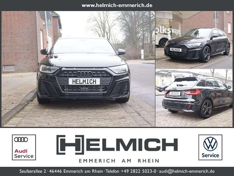 Mythosschwarz Gebraucht 2025 Audi A1 Sportback S-Line Kleinwagen | 32.909 € - Bild 1/4