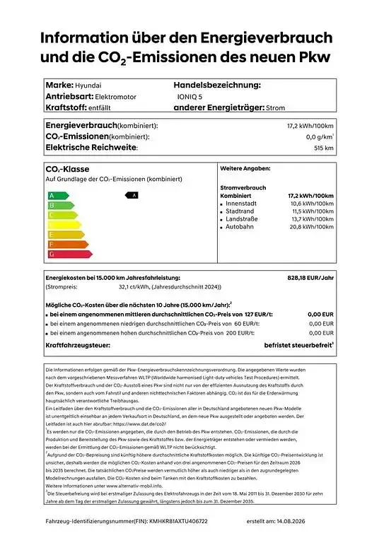 Neu Hyundai Ioniq 5 N Line 167 kW (228 PS) 2026 Sonstige SUV