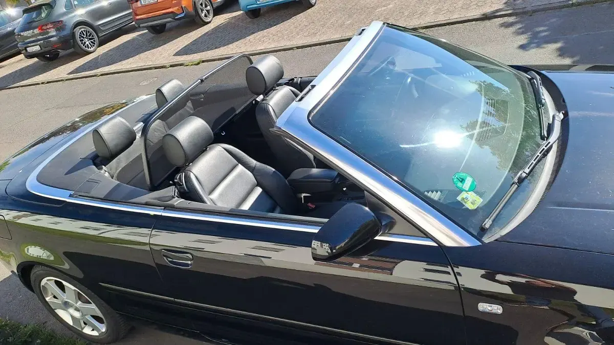 Occasion Audi A4 Cabriolet 170 ch (125 kW) 2002 Noir Cabriolet
