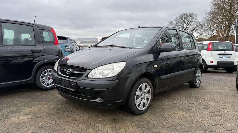 Ebony schwarz Gebraucht 2006 Hyundai Getz Kleinwagen | 690 € (Superpreis) - Bild 1/2
