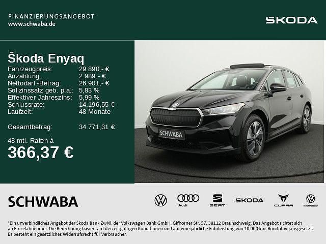 Blackmagic perleffekt Gebraucht 2022 Skoda Enyaq iV SUV | 29.890 € (Fairer Preis) - Bild 1/4