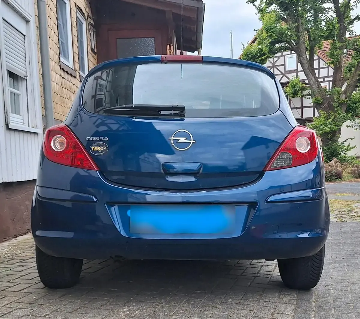 Gebraucht Opel Corsa Selection 80 PS (58 kW) 2009 Blau Kleinwagen
