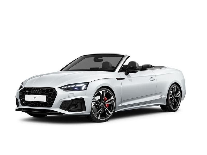 Gebraucht Audi A5 Cabriolet Competition 265 PS (194 kW) 2024 Gletscherweiß metallic verdeck schwarz (metallic) Cabrio