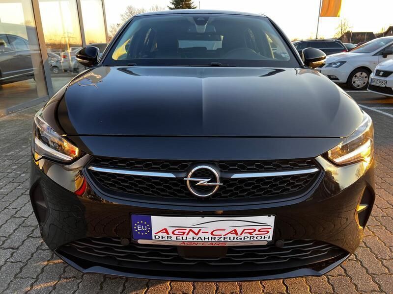 Gebraucht Opel Corsa-e Edition 100 kW (136 PS) 2020 Diamant schwarz/karbon schwarz Kleinwagen
