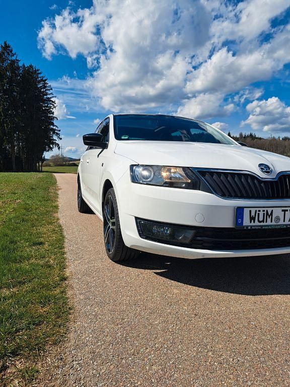 Second-hand Skoda Rapid Active 105 CP (77 kW) 2014 Alb Hatchback
