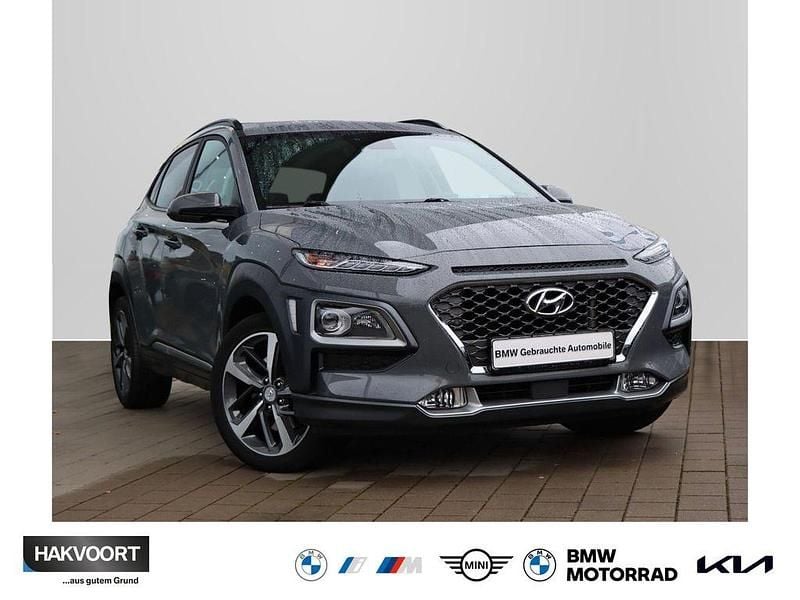 Grau Gebraucht 2020 Hyundai Kona Premium SUV | 19.470 € (Fairer Preis) - Bild 1/4
