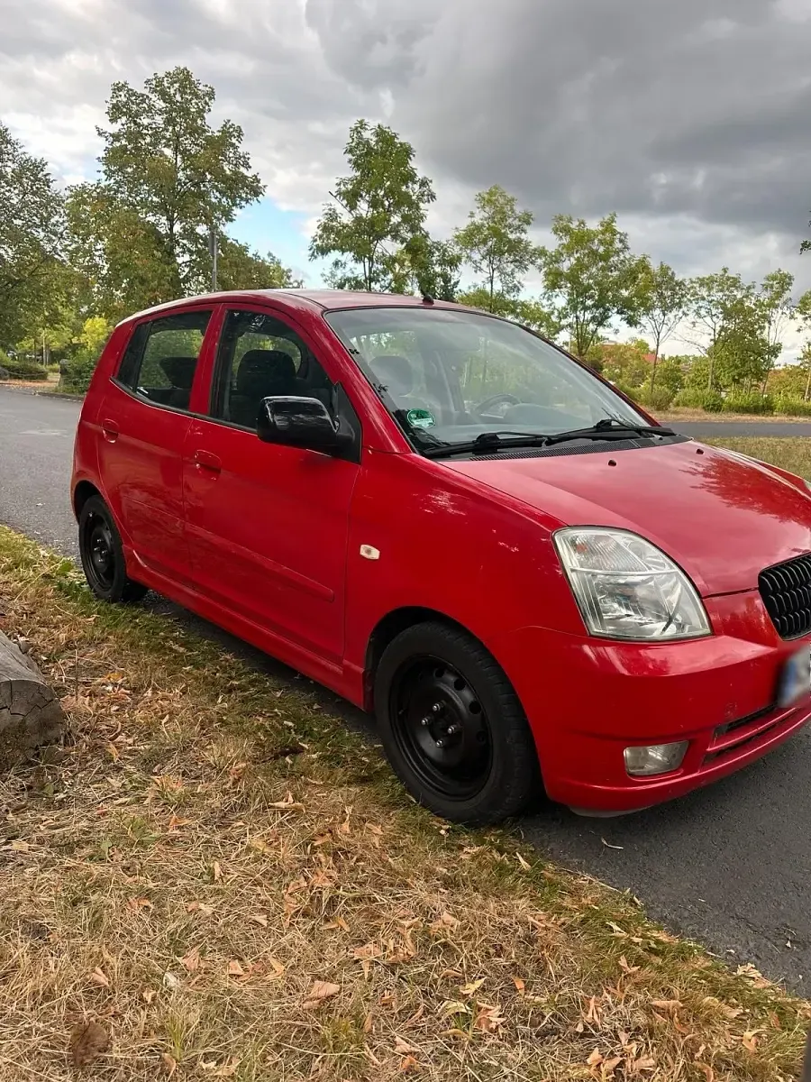 Gebraucht Kia Picanto EX 69 PS (50 kW) 2006 Rot Kleinwagen