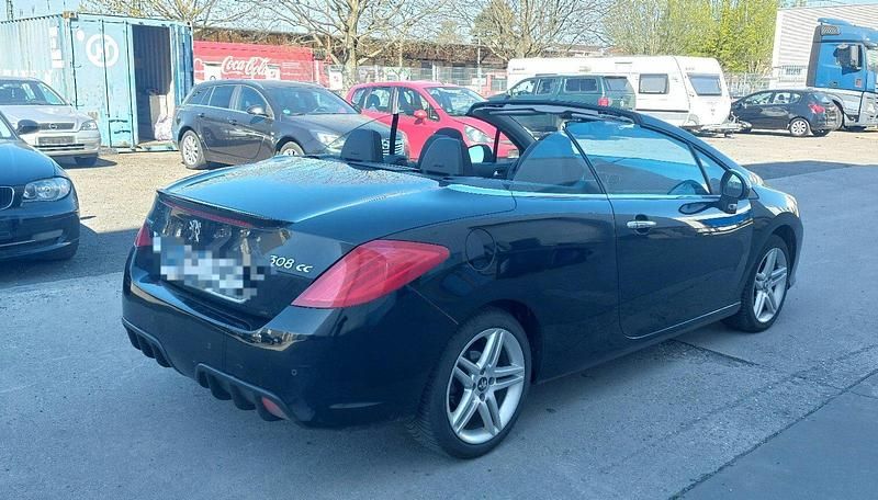 Gebraucht Peugeot 308 CC 140 PS (102 kW) 2009 Schwarz Cabrio