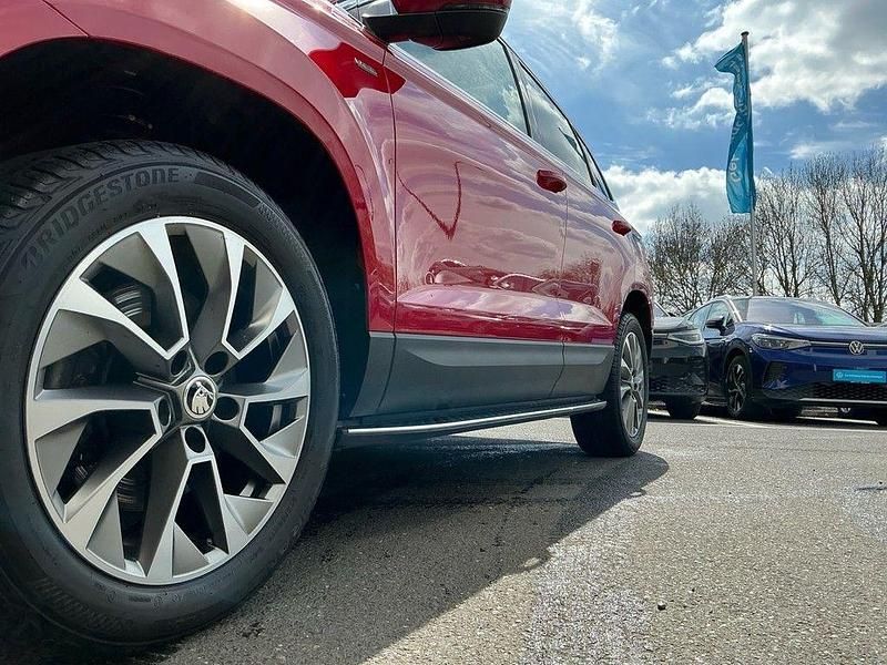Gebraucht Skoda Karoq Clever 150 PS (110 kW) 2021 Rot SUV