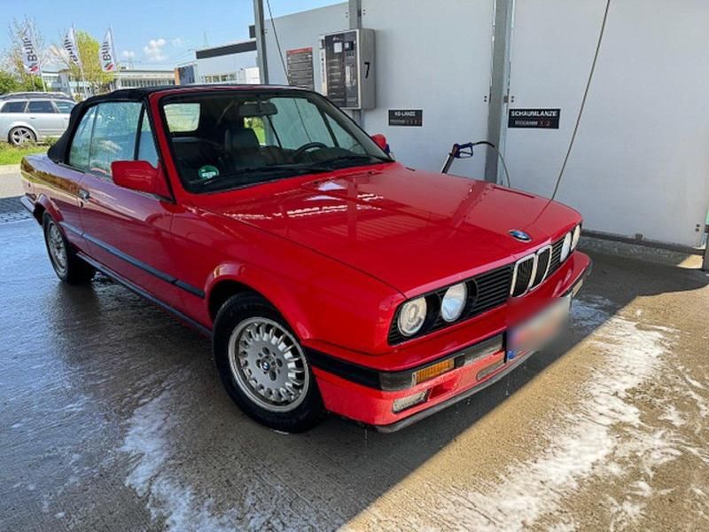 Gebraucht BMW 318 Cabriolet 115 PS (84 kW) 1990 Rot Cabrio