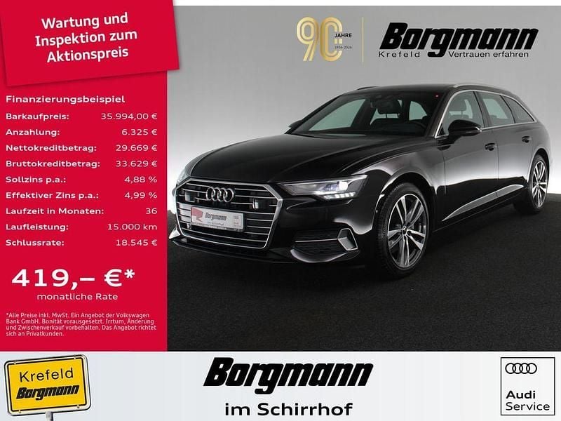 Gebraucht Audi A6 Sport 204 PS (150 kW) 2021 Schwarz / mythosschwarz Kombi