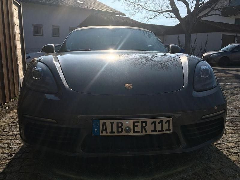 Gebraucht Porsche Boxster 299 PS (219 kW) 2018 Grau Cabrio