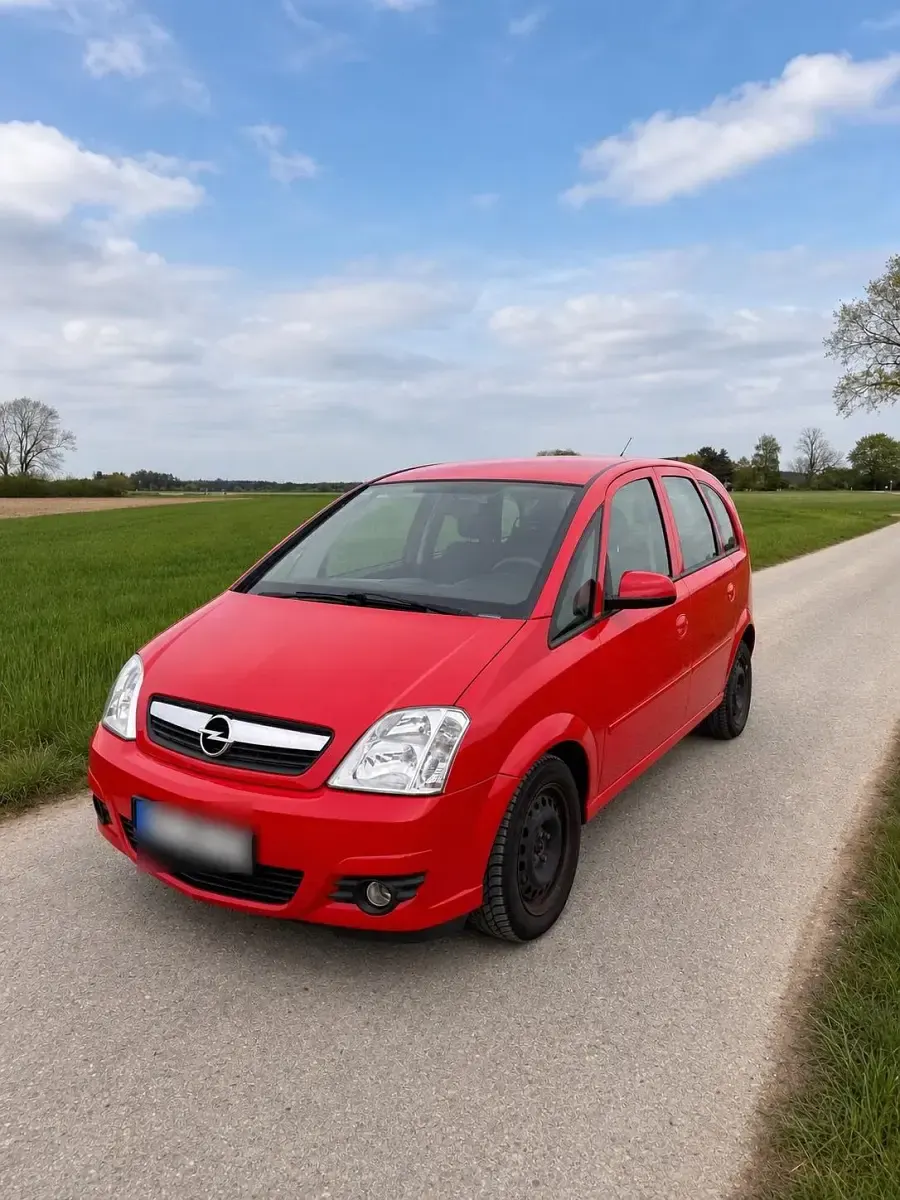 Używany Opel Meriva 105 KM (77 kW) 2005 Czerwony Minivan