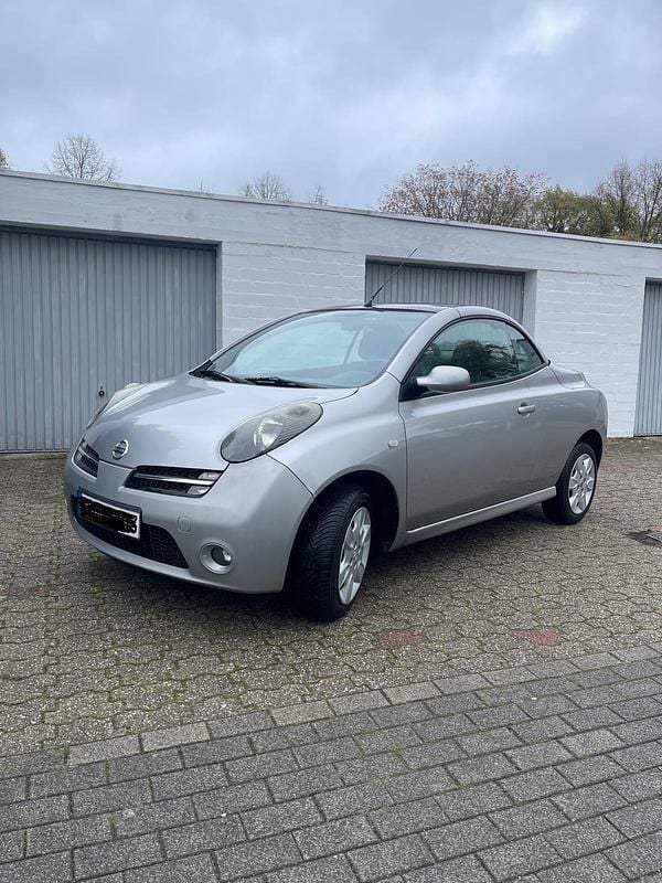 Silber Gebraucht 2007 Nissan Micra C+C Cabrio | 1.350 € (Guter Preis) - Bild 1/4