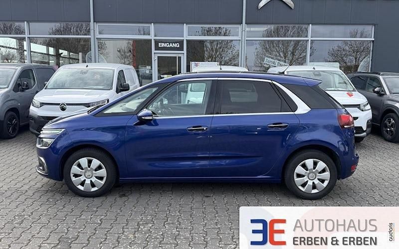 Gebraucht Citroën C4 SpaceTourer Shine 120 PS (88 kW) 2017 Blau Van / Kleinbus