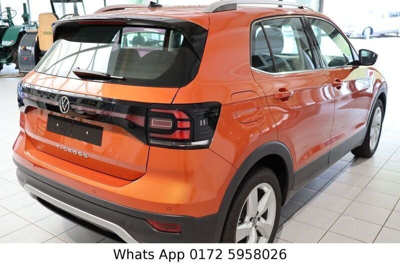 Gebraucht VW T-Cross Style 110 PS (80 kW) 2022 Orange metallic SUV