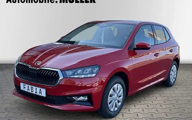 Gebraucht Skoda Fabia Essence 95 PS (69 kW) 2025 Rot Kleinwagen