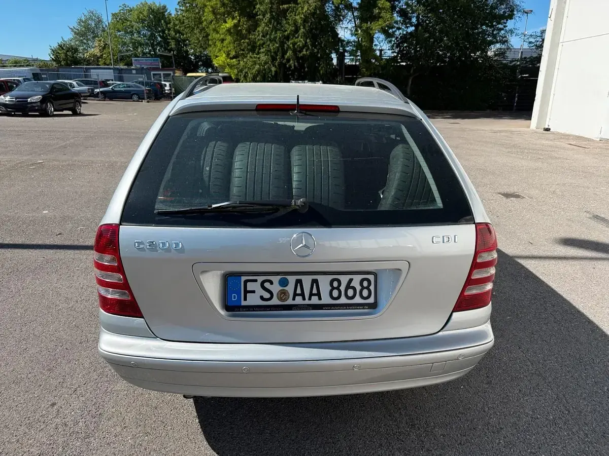 Gebraucht Mercedes C200 122 PS (89 kW) 2007 Silber Kombi