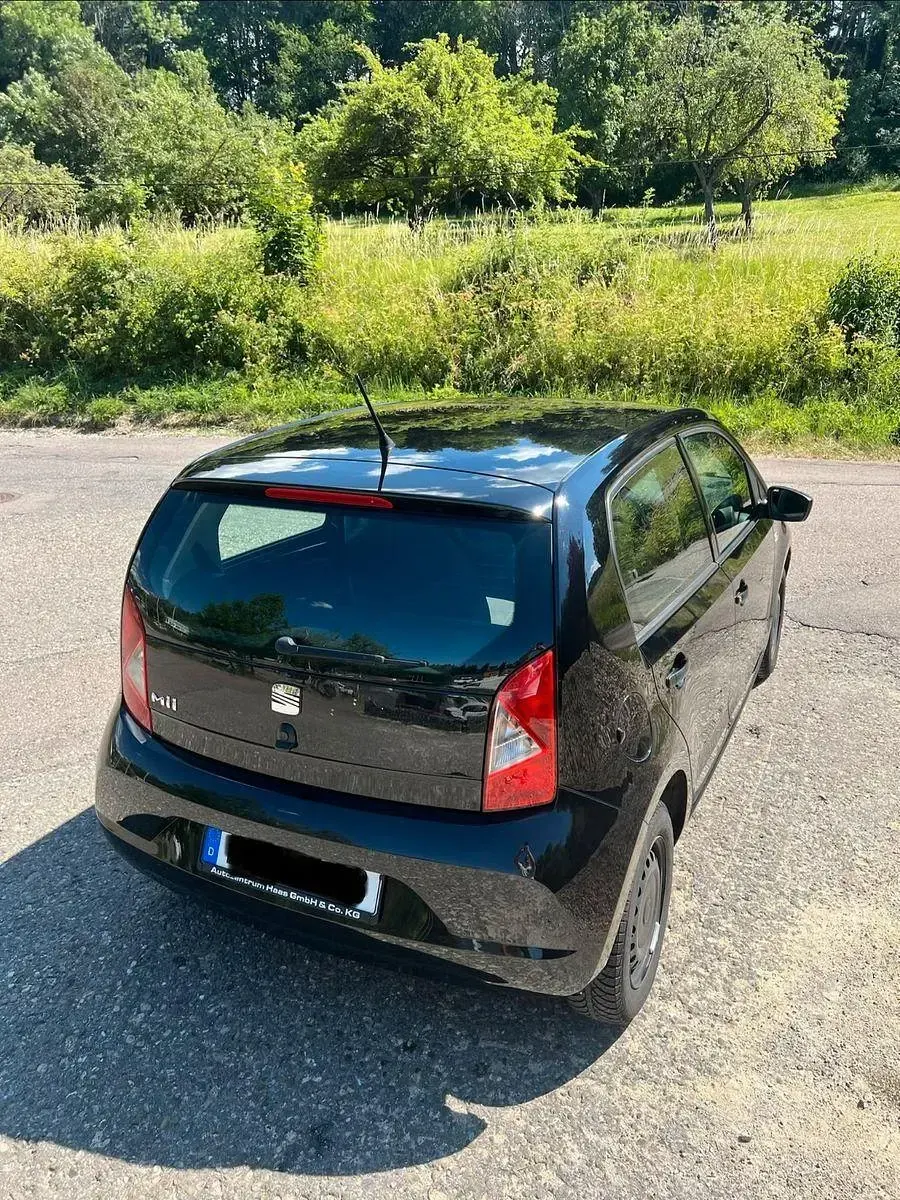 Gebraucht Seat Mii Black Edition 60 PS (44 kW) 2013 Schwarz Kleinwagen