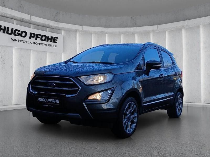 Magneticgrau (metallic) Gebraucht 2018 Ford Ecosport Titanium SUV | 12.975 € (Etwas zu teuer) - Bild 1/4