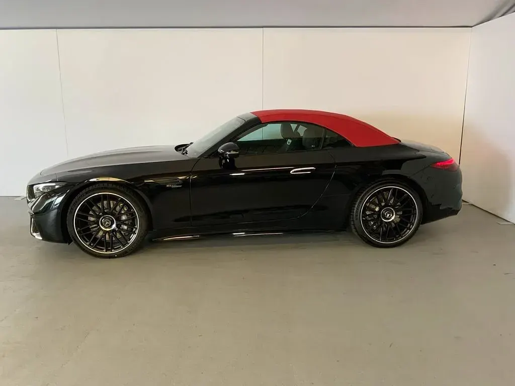 Gebraucht Mercedes SL43 AMG Style 381 PS (280 kW) 2025 Metalliclack obsidianschwarz Cabrio