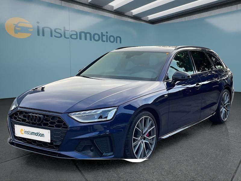 Blau Gebraucht 2022 Audi A4 Kombi | 36.199 € (Teuer) - Bild 1/4