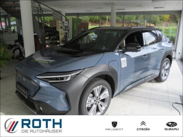 Grau (harbor mist grey pearl/black mica) Gebraucht 2024 Subaru Solterra Platinum SUV | 48.750 € - Bild 1/4
