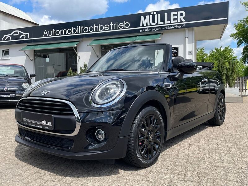 Schwarz Gebraucht 2020 Mini One Cabriolet Cabrio | 20.899 € (Fairer Preis) - Bild 1/4